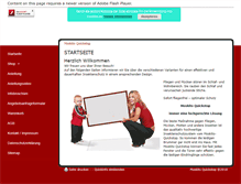 Tablet Screenshot of moskito-quickstop.de